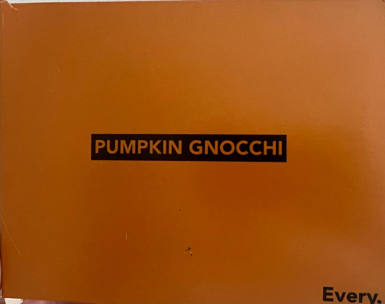 Fotografie - Pumpkin Gnocchi Every.