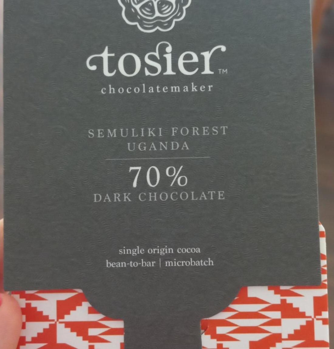 Fotografie - 70% Dark Chocolate Tosier Chocolatemaker