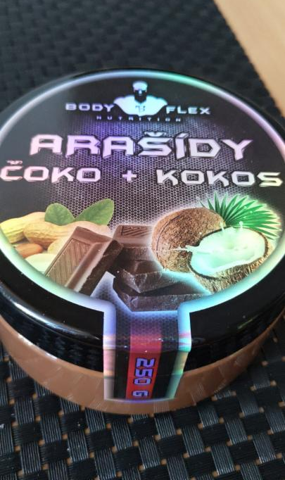 Fotografie - Arašídy/čoko/kokos - BodyFlex Nutrition