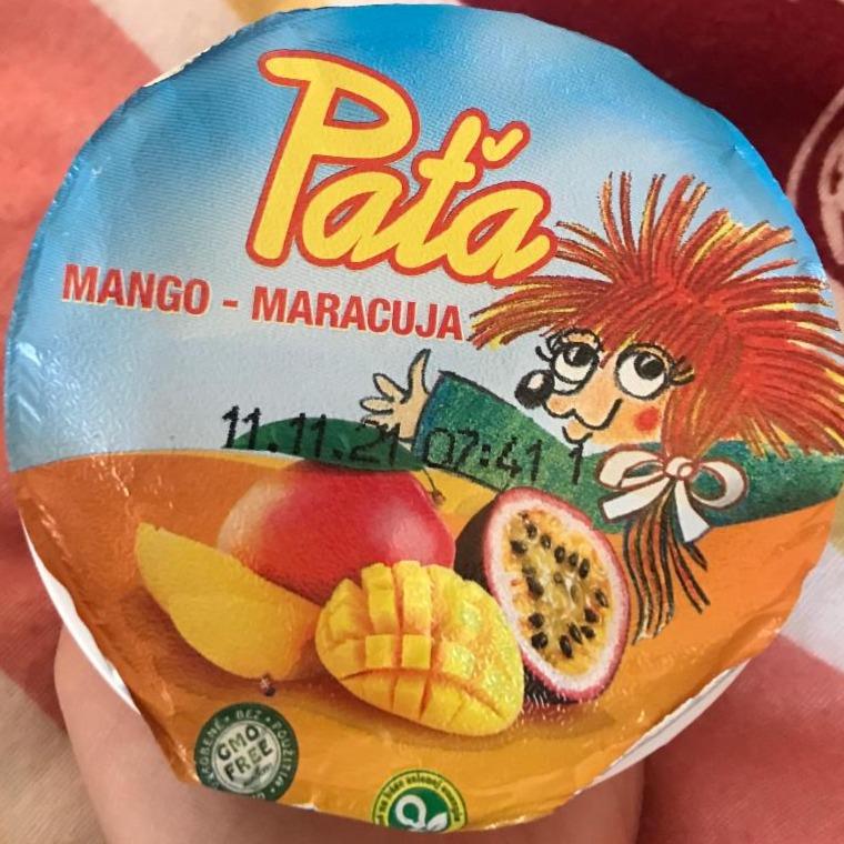 Fotografie - Paťa tvarohovo-smotanová pena mango-maracuja Tami
