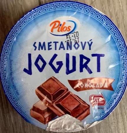 Fotografie - Smetanový jogurt čokoláda Pilos