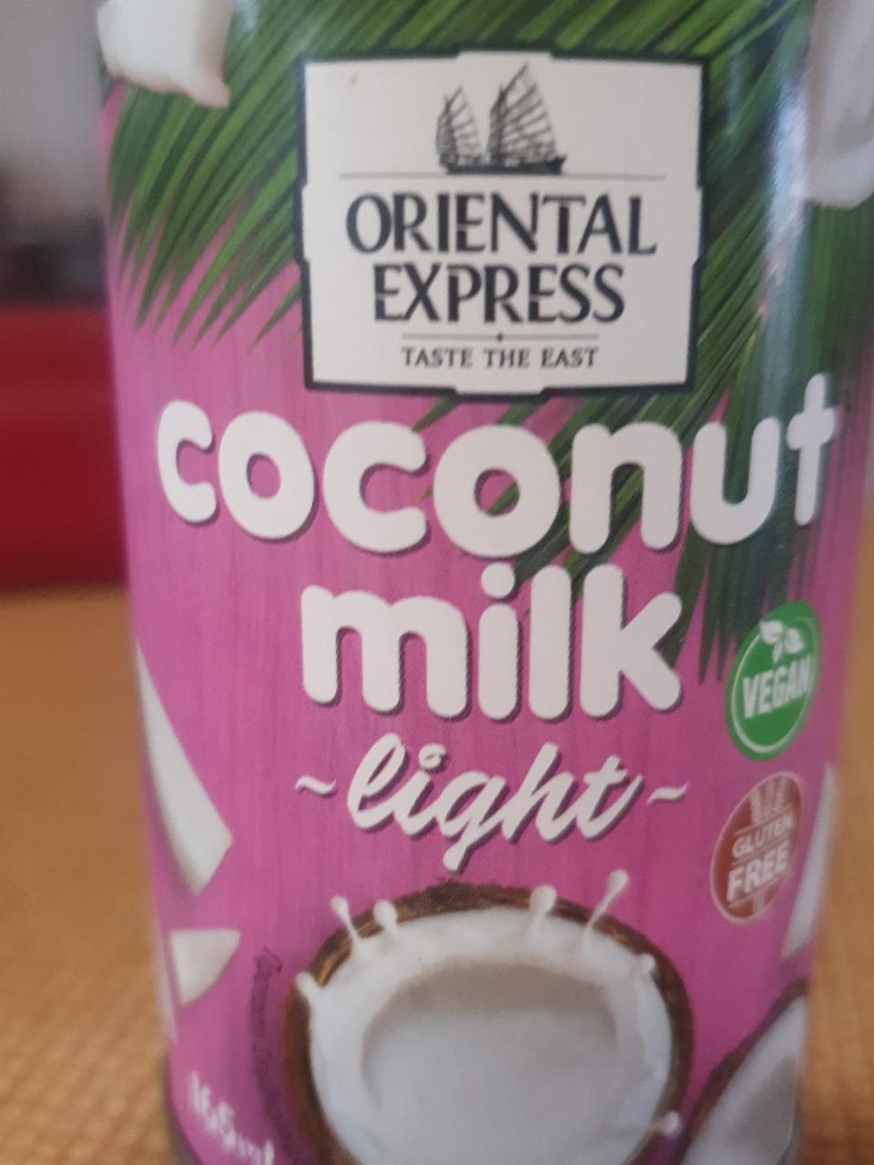 Fotografie - coconut milk light Oriental Express