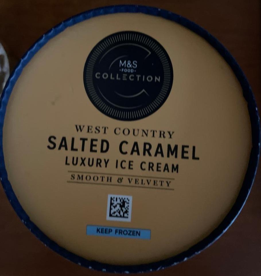 Fotografie - West Country Salted Caramel Luxury Ice Cream M&S Food