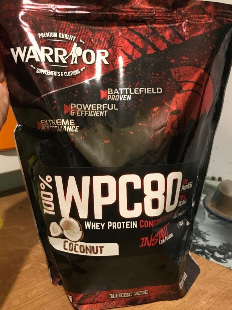 Fotografie - 100% WPC 80 Whey Protein coconut Warrior