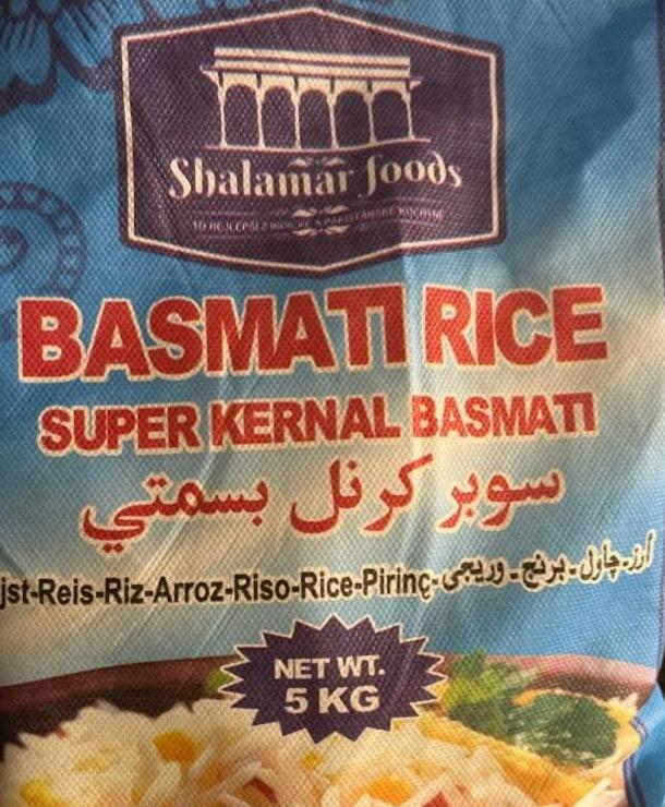 Fotografie - Basmati rice Shalamar Foods