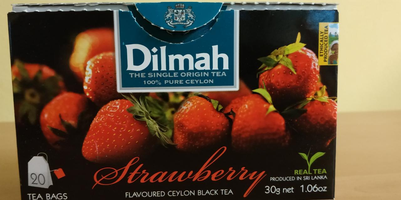 Fotografie - Strawberry Flavoured Ceylon Black Tea Dilmah