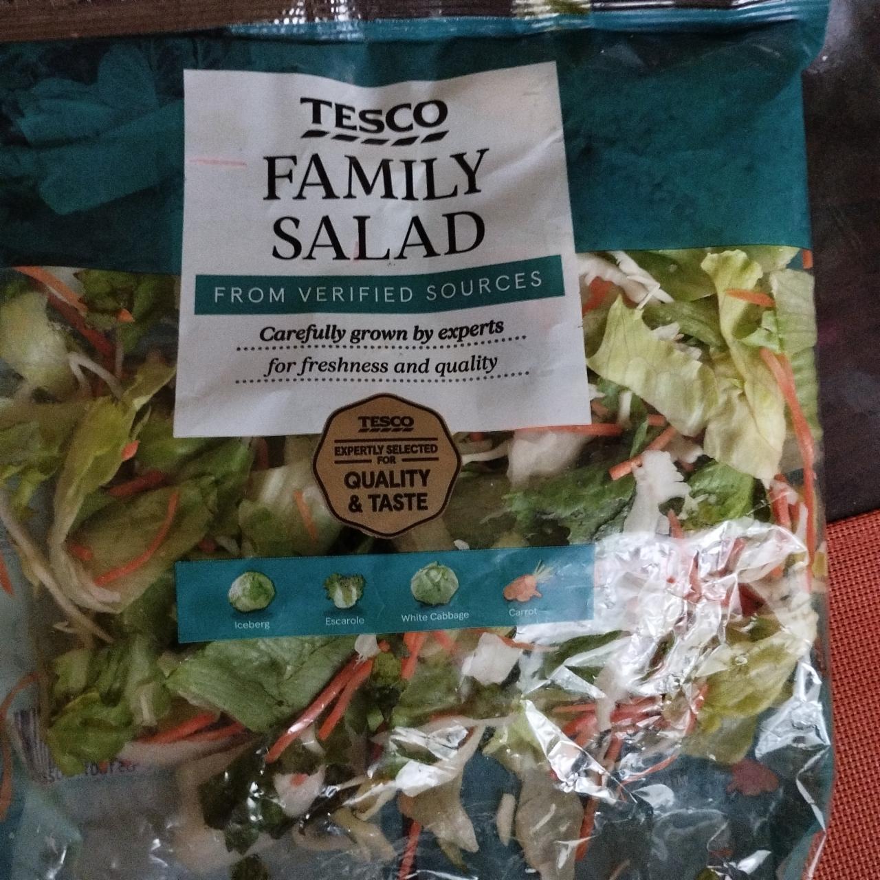 Fotografie - Family salad Tesco