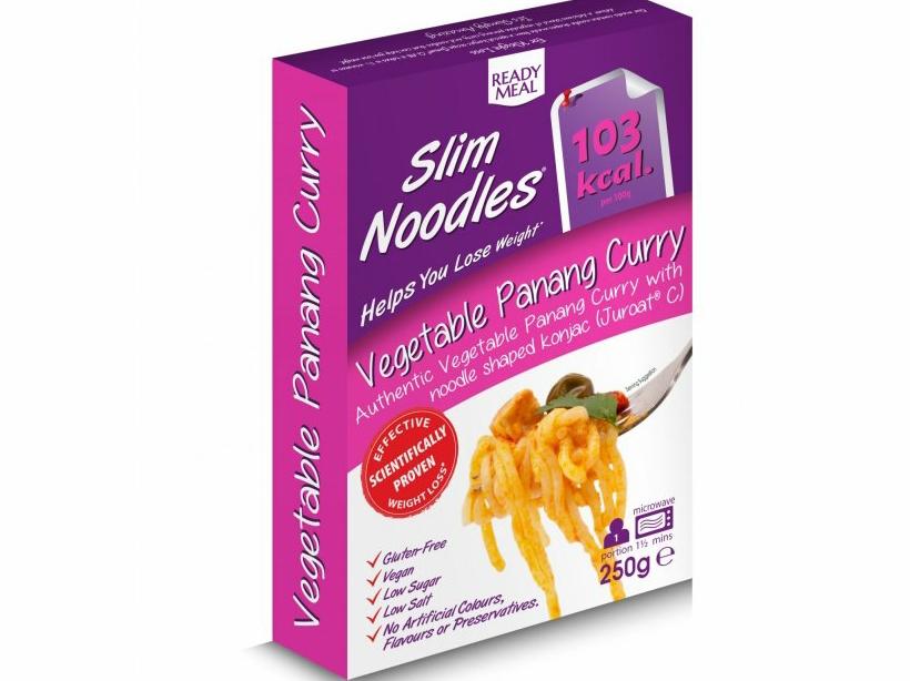 Fotografie - Slim Noodles zeleninové Panang kari