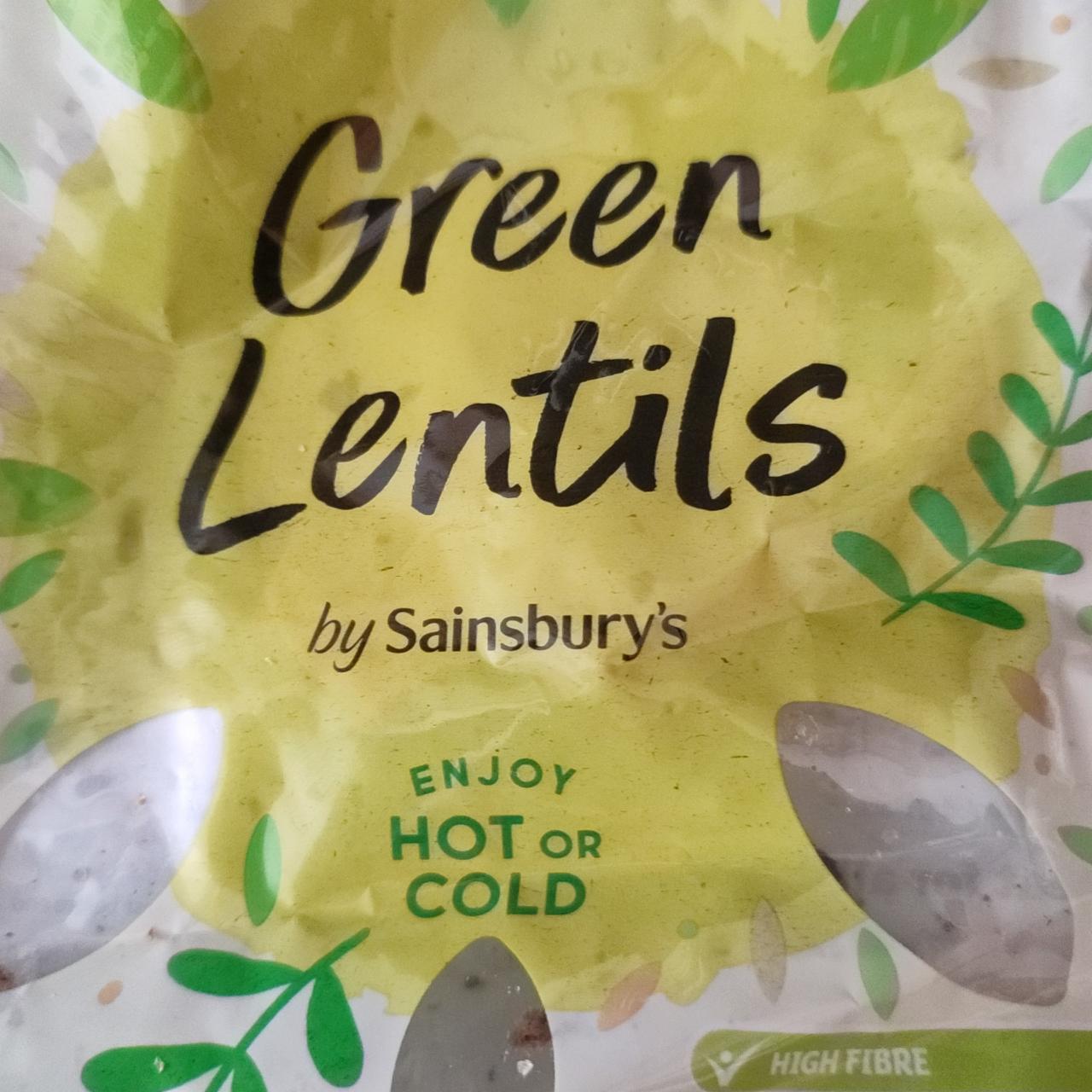Fotografie - Green lentils Sainsbury's