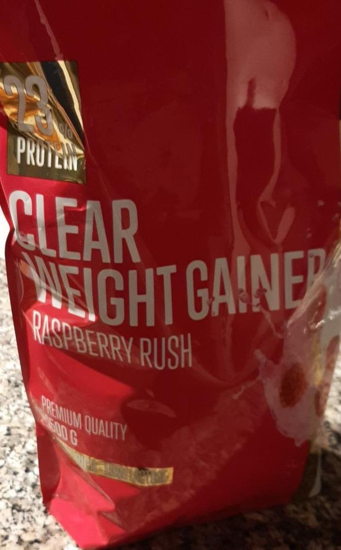Fotografie - Protein Clear Weight Gainer Raspberry Rush Bodylab