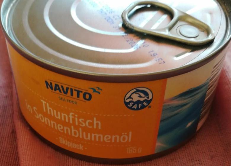 Fotografie - Thunfisch in Sonnenblumenöl Navito