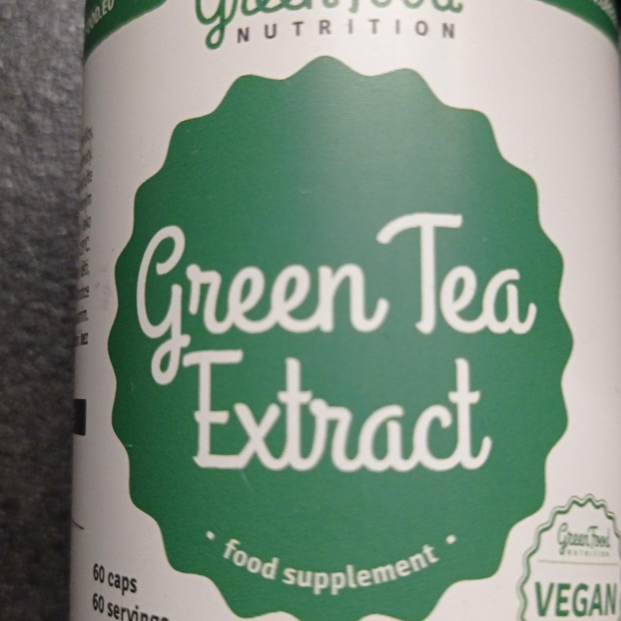 Fotografie - Green Tea Extract GreenFood Nutrition