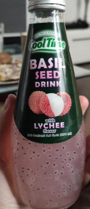 Fotografie - Basil seed drink with lychee Cool Time