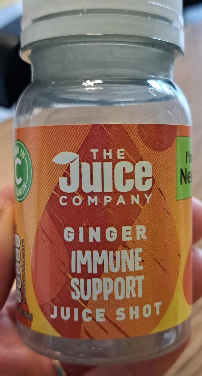 Fotografie - Ginger Immune Support Juice Shot The Juice Company