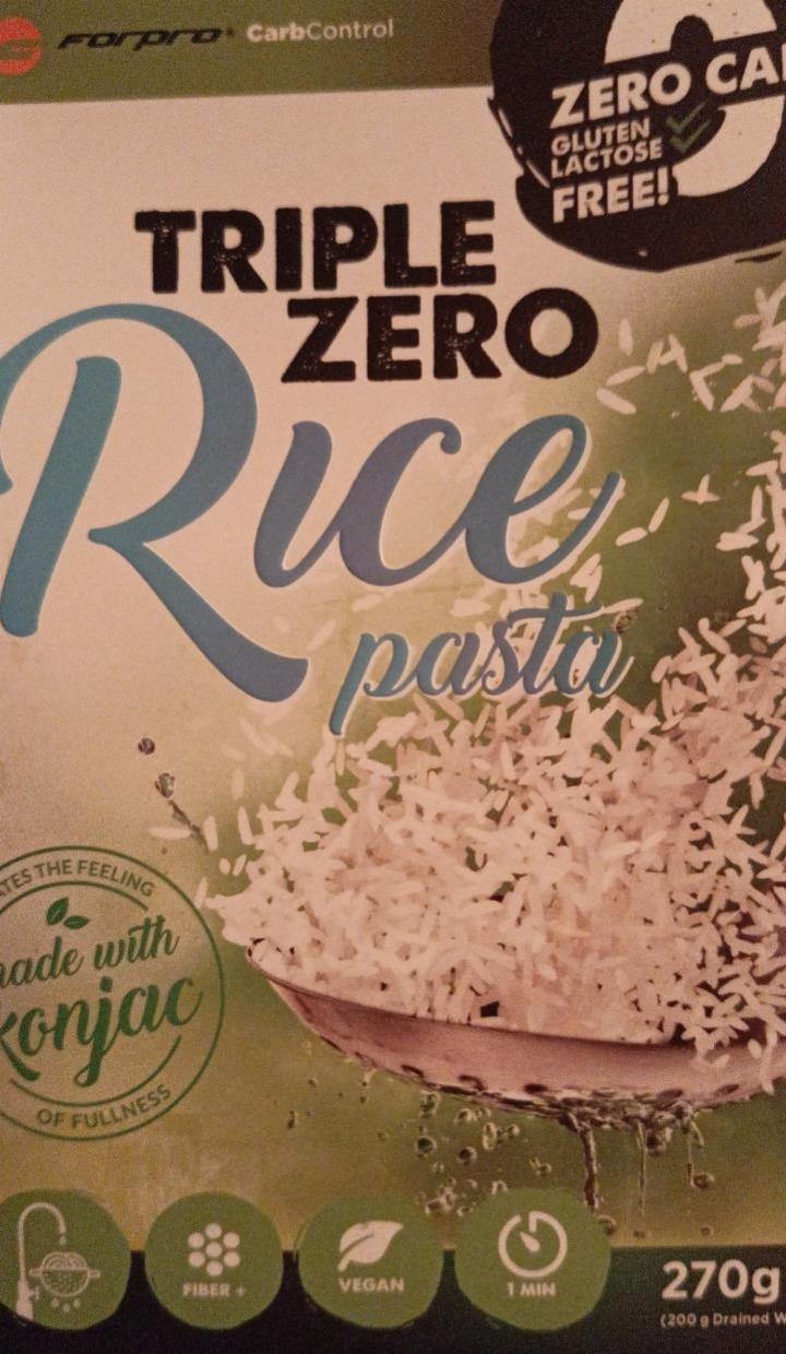 Fotografie - CarbControl Triple Zero Rice pasta Forpro
