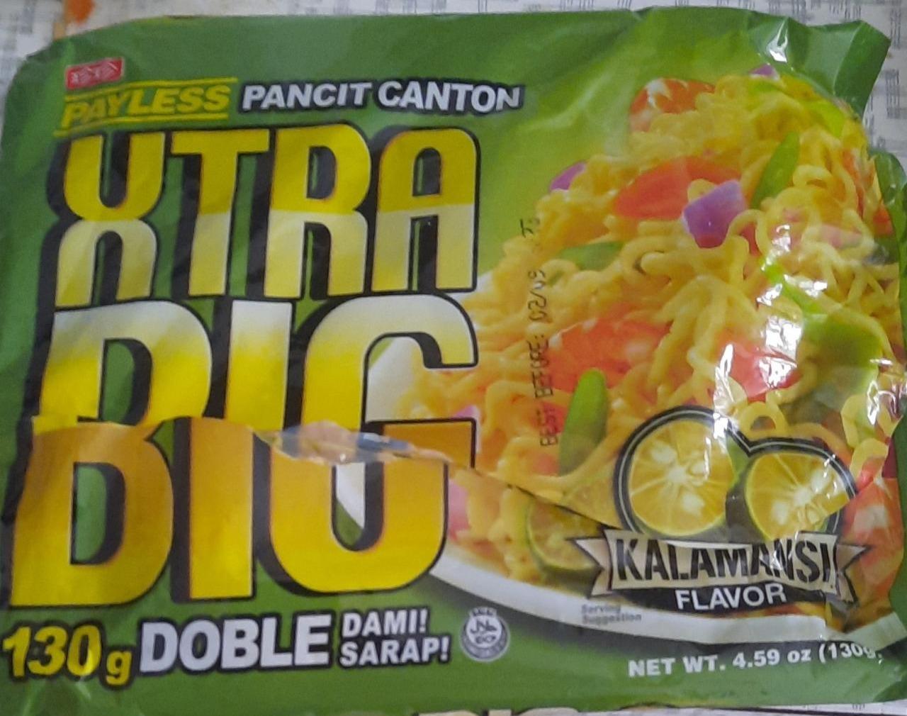 Fotografie - Xtra big Pancit Canton Kalamansi Flavor Payless