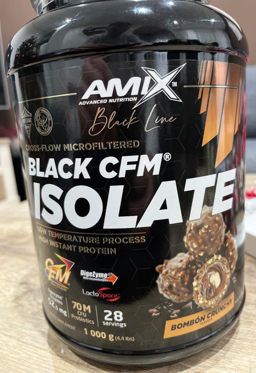 Fotografie - Black CFM Isolate Bombón Crunchy Amix