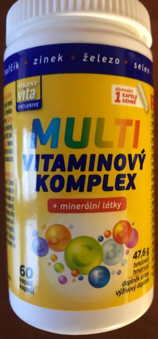 Fotografie - Multi vitamínový komplex + minerální látky Maxivita