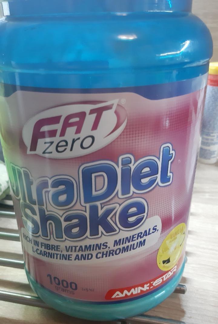 Fotografie - Fat Zero Ultra Diet Shake Vanilla Aminostar