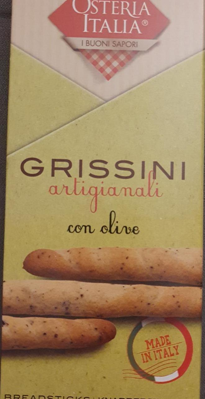 Fotografie - Grissini artigianali con Olive Osteria Italia