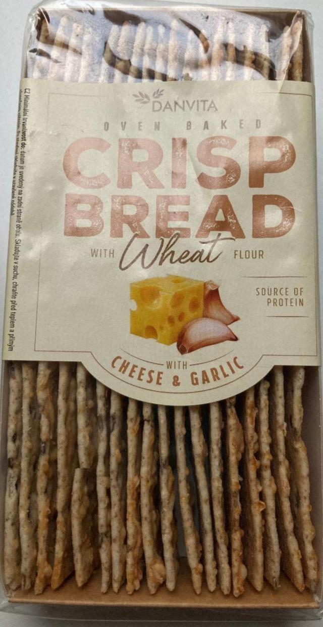 Fotografie - Crisp Bread with Cheese & Garlic DanVita