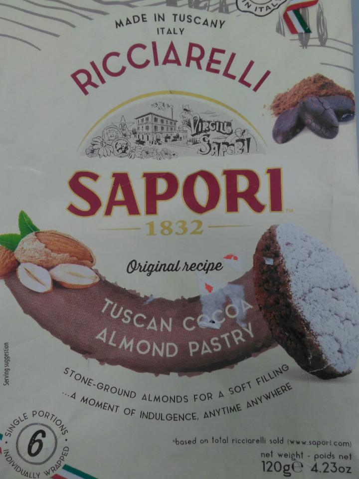 Fotografie - Ricciarelli tuscan cocoa almond pastry - Sapori