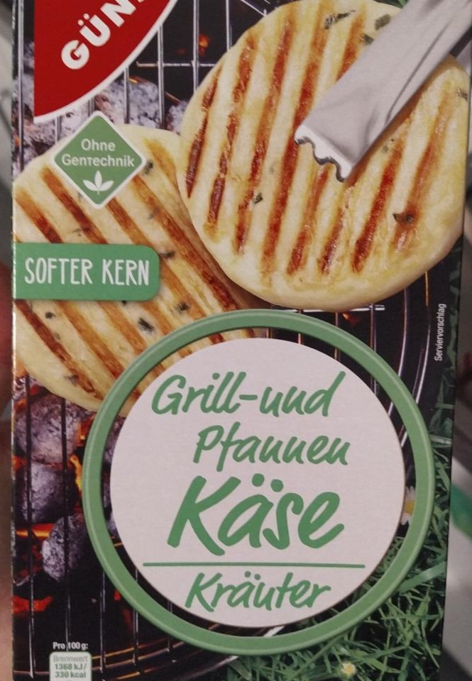 Fotografie - Grill- und PfannenKäse Kräuter Gut & Günstig