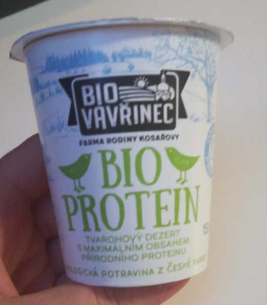 Fotografie - Bio protein tvarohový dezert