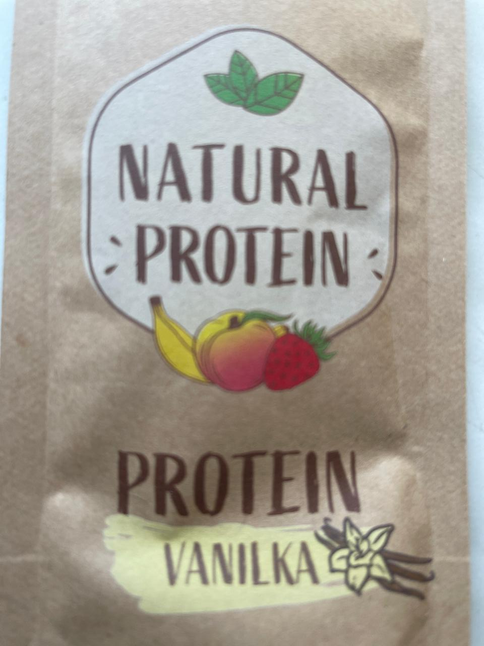 Fotografie - Protein vanilka Natural protein