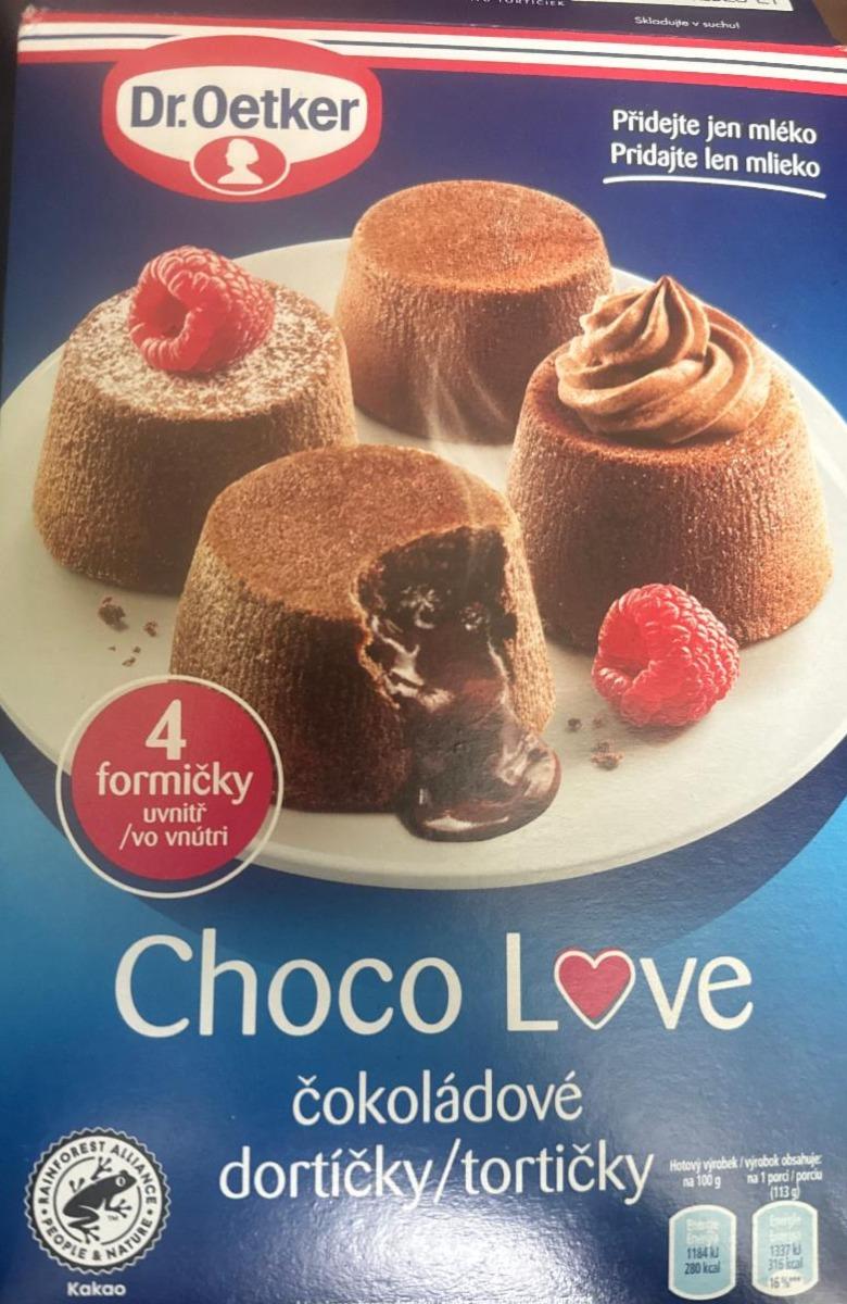 Fotografie - Choco love čokoládové dortíčky Dr.Oetker