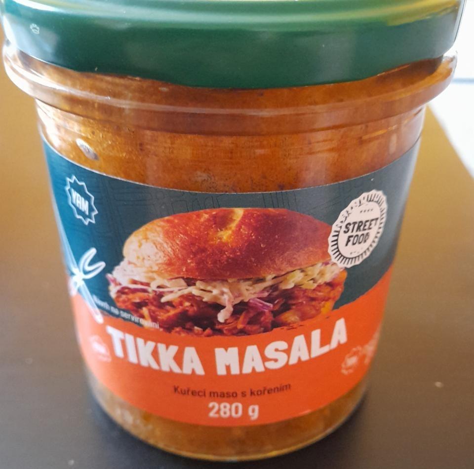 Fotografie - Tikka Masala kuřecí maso s kořením Street Food