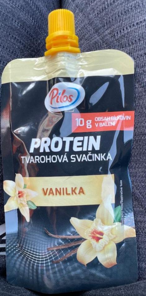 Fotografie - Protein tvarohová svačinka vanilka Pilos