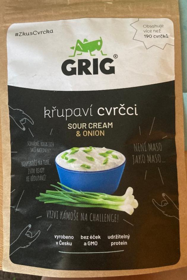 Fotografie - Sušení cvrčci Sour Cream & Onion Grig