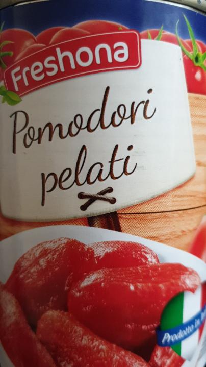 Fotografie - Pomodori pelati (loupaná rajčata v rajčatové šťávě) Freshona