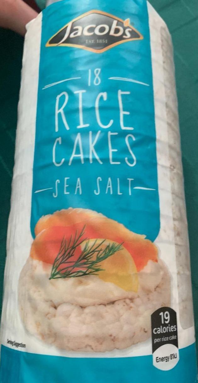 Fotografie - Rice Cakes Sea Salt Jacob’s