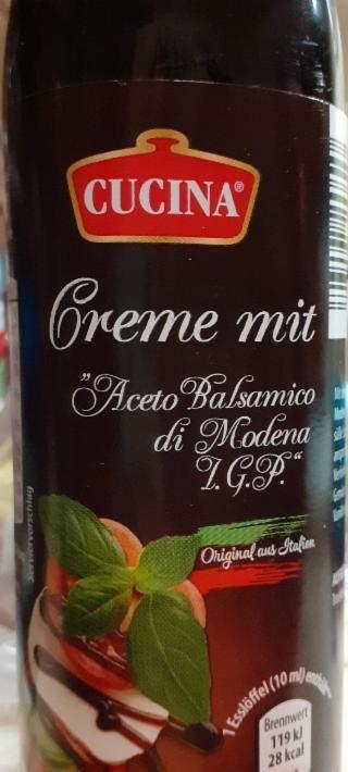 Fotografie - Creme mit Aceto Balsamico di Modena Cucina