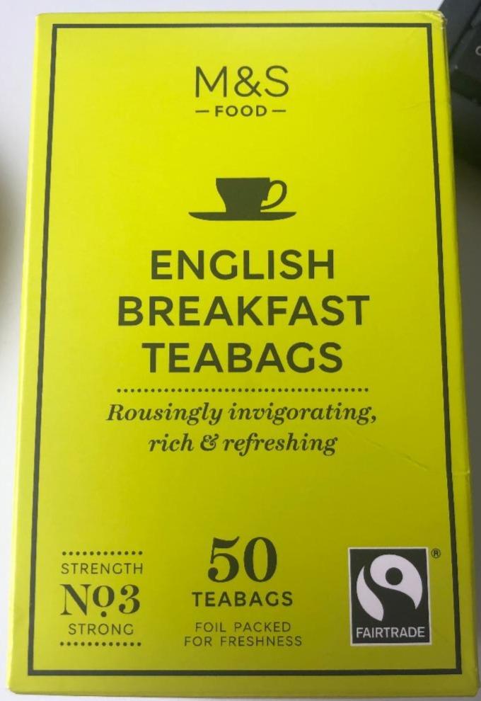 Fotografie - English Breakfast TeaBags M&S Food
