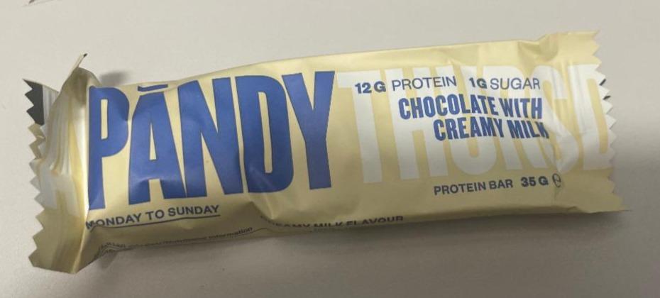 Fotografie - Protein Bar Chocolate with Creamy Milk Pändy