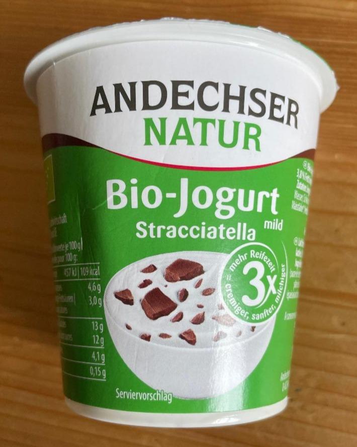 Fotografie - Bio-jogurt mild stracciatella Andechser natur