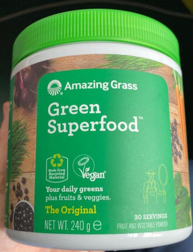 Fotografie - Green Superfood Amazing Grass
