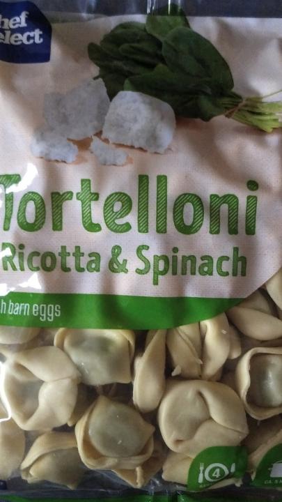 Fotografie - Tortelloni Ricotta & Spinach with barn eggs Chef Select