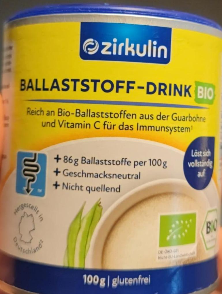 Fotografie - Ballaststoff-drink Zirkulin