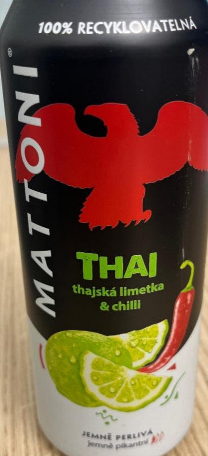 Fotografie - Thai thajská limetka & chilli Mattoni