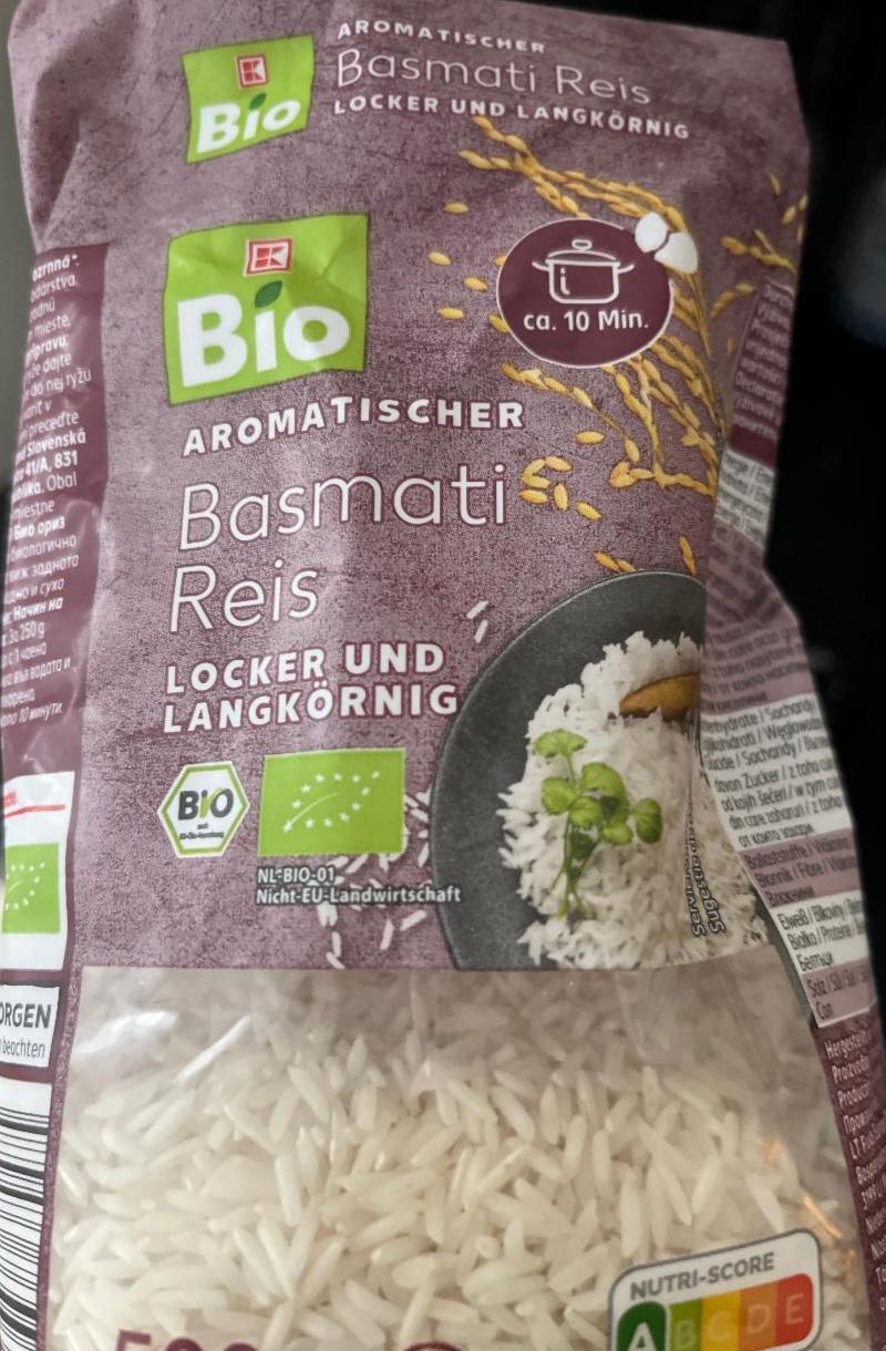 Fotografie - Aromatischer Basmati Reis K-Bio