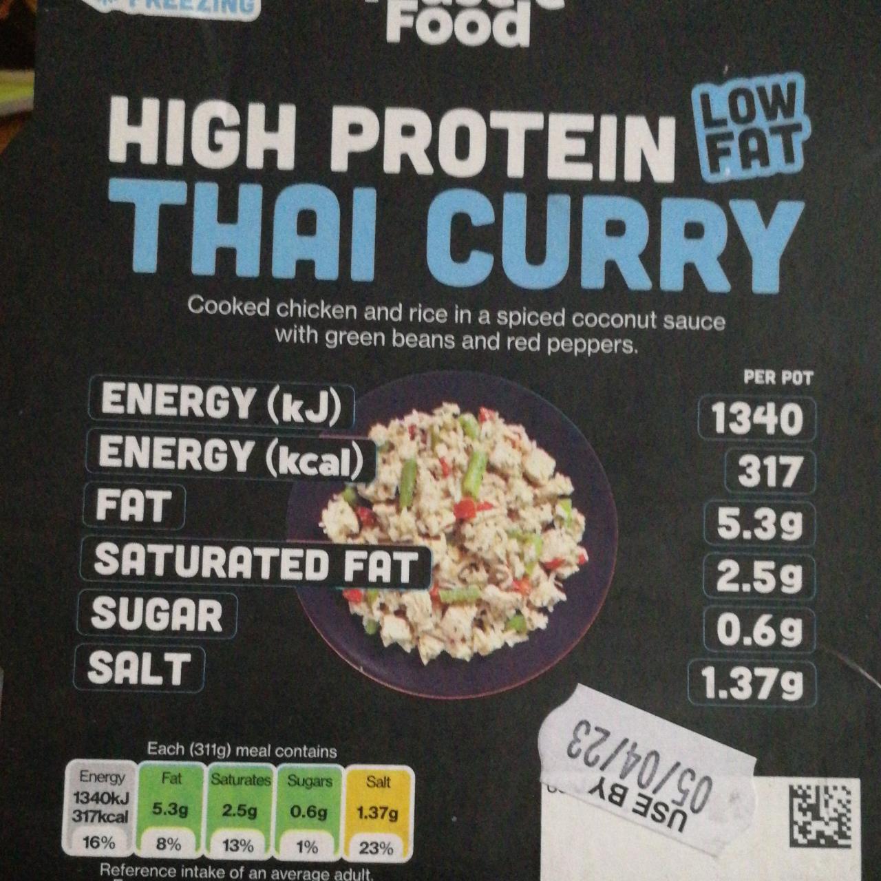 Fotografie - Muscle Food Thai Curry MuscleFood