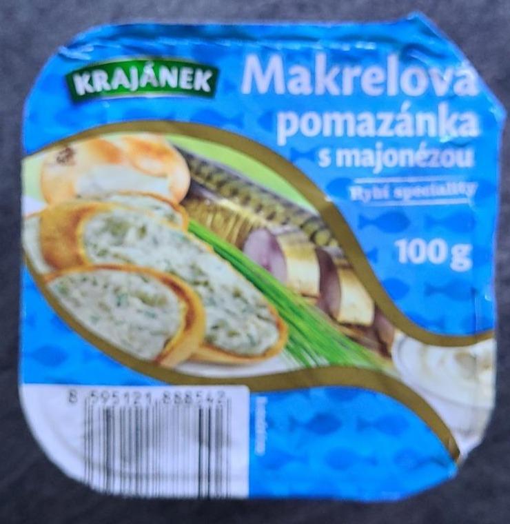 Fotografie - Makrelová pomazánka s majonézou Krajánek