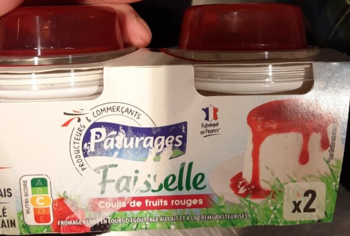 Fotografie - Faisselle Coulis de fruits rouges Pâturages