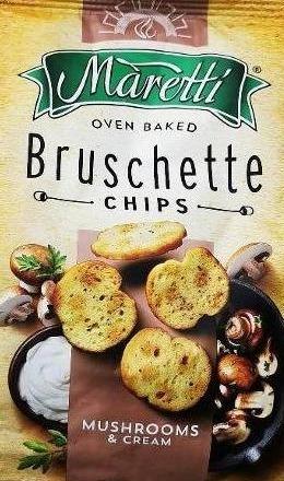 Fotografie - Bruschette Chips Mushrooms & Cream Maretti