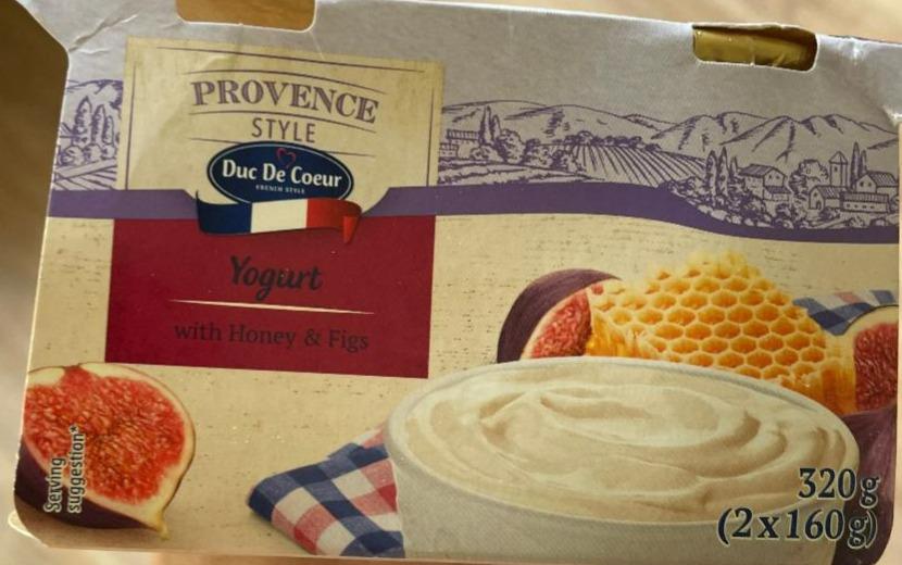 Fotografie - Yogurt with Honey & Figs Duc De Coeur