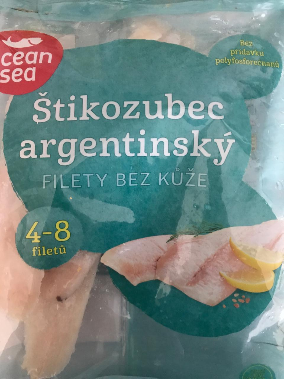 Fotografie - Štikozubec argentinský filety bez kůže Ocean Sea